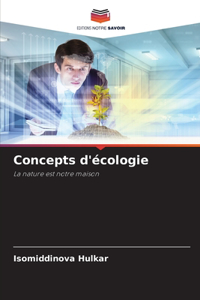 Concepts d'écologie