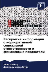 Раскрытие информации о корпоративной со