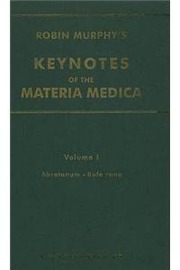 Keynotes of the Materia Medica