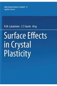 Surface Effects in Crystal Plasticity