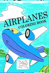 Airplane Coloring Book