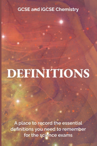 Chemistry Definitions Book