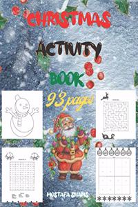 Christmas activity Book 93 pages