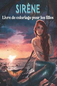 Sirène Livre de coloriage pour les filles