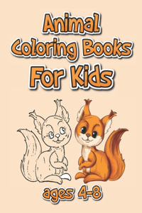 Animal Coloring Books For Kids Ages 4-8 Animals