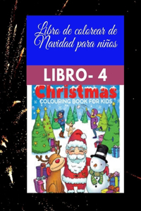 Libro de colorear de Navidad para niños - Libro 4