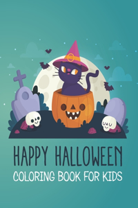 Happy Halloween coloring book for Kids