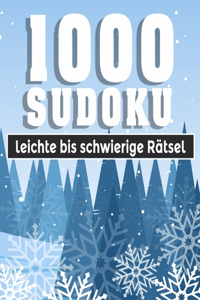 Sudoku 1000 leichte bis extrem Rätsel