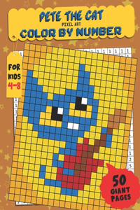Pete the Cat Color by Number