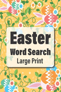 Easter Word Search Large Print