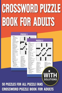 Crossword Puzzle Book For Adults