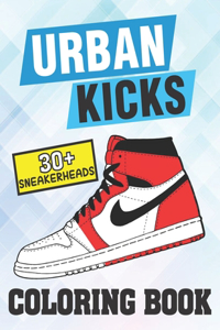 Urban Kicks Coloring book (30+ Sneakerheads)