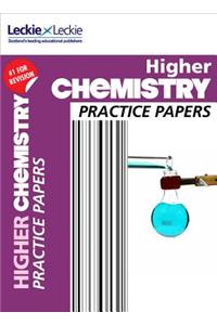 CfE Higher Chemistry Practice Papers for SQA Exams