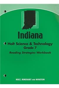 Holt Indiana Science & Technology Reading Strategies Workbook, Grade 7