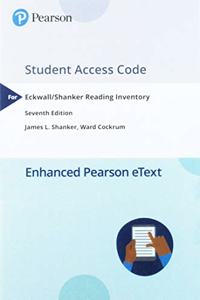Ekwall/Shanker Reading Inventory -- Pearson Etext