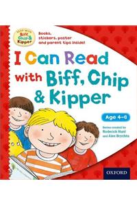 I Can Read with Biff, Chip and Kipper Pack