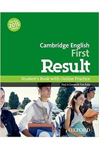 Cambridge English First Result: Student's Book