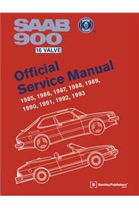 Saab 900 16 Valve 1985-1993 Official Service Manual