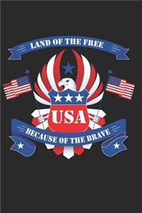 Land Of The Free Because Of The Brave