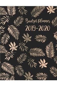 Budget Planner 2019-2020: Two year Daily Weekly & Monthly Calendar Expense Tracker Organizer For Budget Planner And Financial Planner Workbook ( Bill Tracker, Expense Tracker