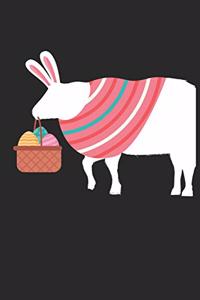 Easter Notebook - Easter Sheep Journal - Easter Gift for Animal Lover - Sheep Diary