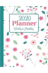 2020 Weekly & Monthly Planner