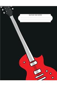 Guitar Tab Paper