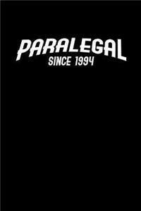 Paralegal Since !994