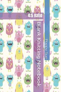 Blank Knitting Notebook