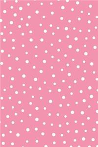 Trendy Polka Dots Design Notebook