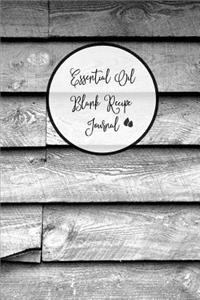 Essential Oil Blank Recipe Journal