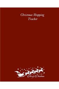 Christmas Shopping Tracker