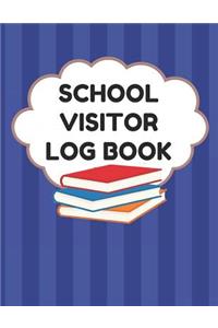 School Visitor Log Book