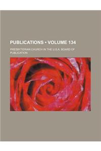 Publications (Volume 134)