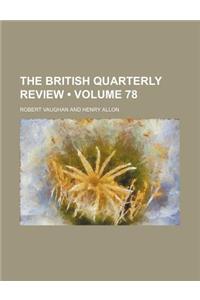 The British Quarterly Review (Volume 78)