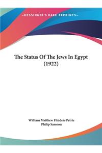 The Status of the Jews in Egypt (1922)