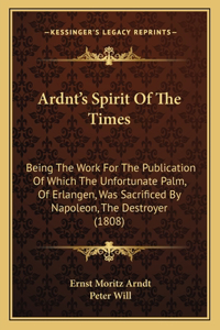 Ardnt's Spirit Of The Times