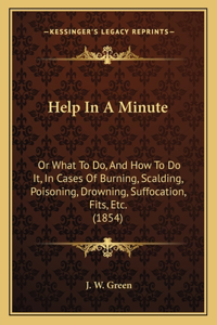 Help In A Minute