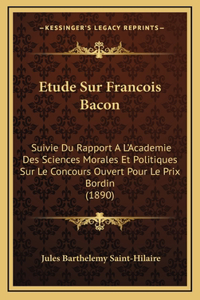 Etude Sur Francois Bacon