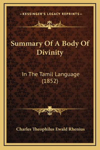 Summary Of A Body Of Divinity