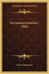 Gattung Lysimachia L (1866)