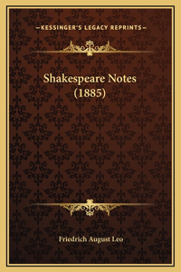 Shakespeare Notes (1885)