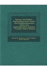 Spinoza Und Hobbes
