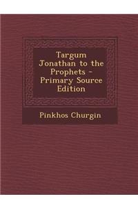 Targum Jonathan to the Prophets