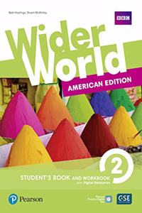 Wider World American Edition 2 Student Book & Workbook with PEP Pack