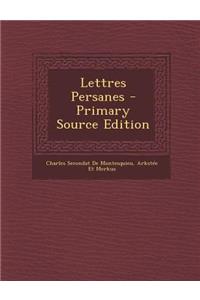 Lettres Persanes