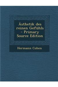 Asthetik Des Reinen Gefuhls
