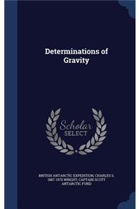 Determinations of Gravity
