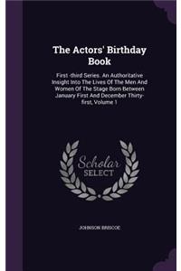 The Actors' Birthday Book