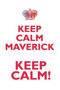 KEEP CALM MAVERICK! AFFIRMATIONS WORKBOOK Positive Affirmations Workbook Includes